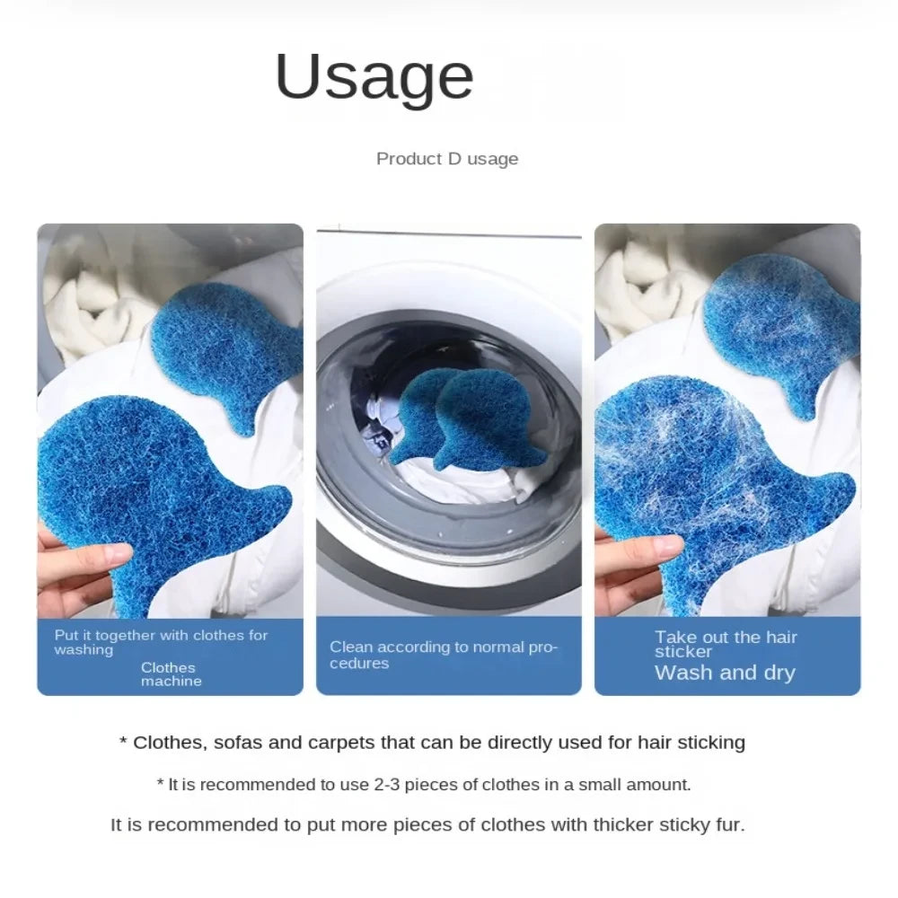 Reusable Laundry Pet Hair Sponge